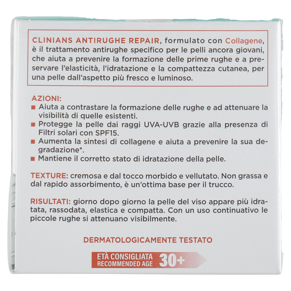 Crema Clinians Antirughe Collagene - Foto 3