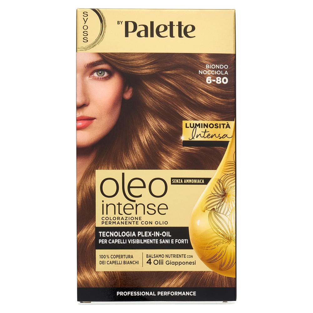 Colorazione Capelli Oleo 6.80 Biondo Nocciola Syoss By Palette - Foto 1