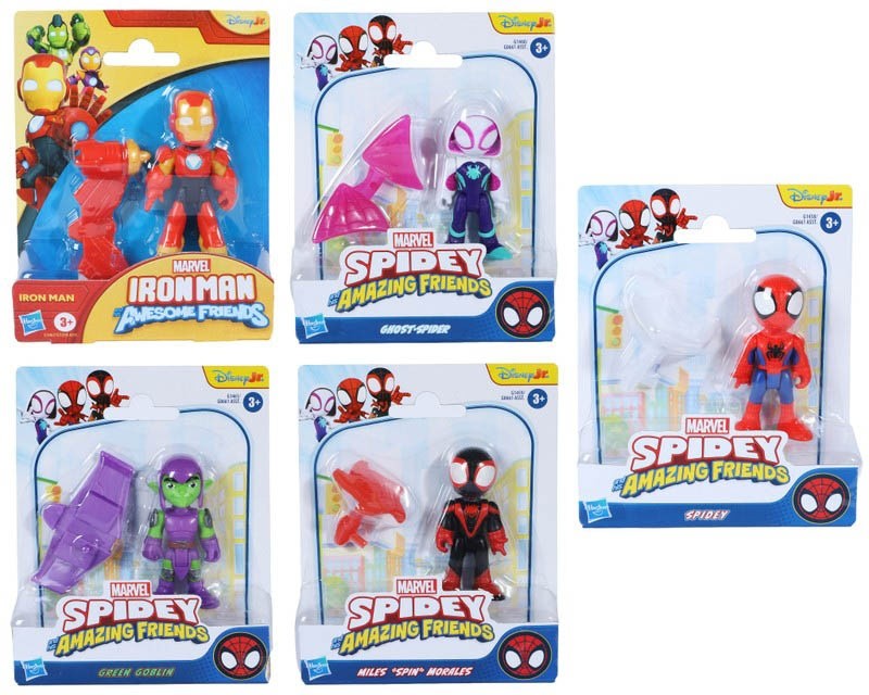Saf 3in Action Figure Con Accessori Ast Spidey Hasbro - Foto 1