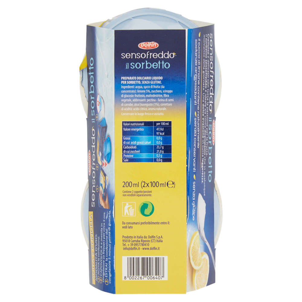 Sorbetto Al Limone Senso Freddo - Foto 3