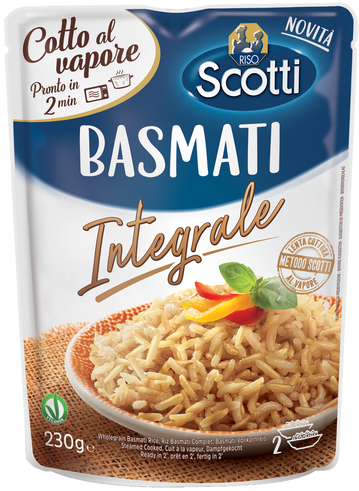 Riso Basmati Integrale Rapid Precotto Riso Scotti - Foto 1