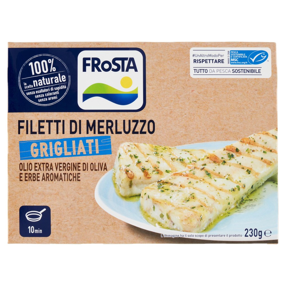 Filetto Di Merluzzo Grigliato Alle Erbe Frosta - Foto 1