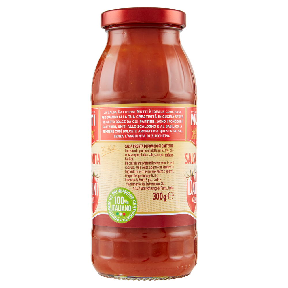 Salsa Pronta Con Pomodori Datterini Mutti - Foto 2