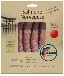 Salmone Norvegese Affumicato Con Alga Nori Fjord - Foto 1
