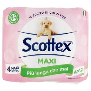 Carta Igienica XXL Pulito Originale Scottex Conf. Da 4 - Foto 1