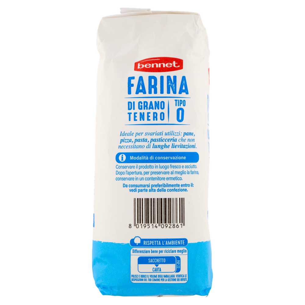 Farina Di Grano Tenero Tipo 0 Bennet - Foto 2
