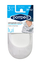 Salvapiedi Uomo 39 / 42 Bianco Conf Da 3 Pompea Salvapiedi Uomo 39 / 42 Bianco Conf Da 3 Pompea