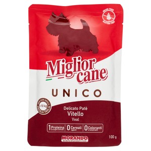 Alimento Umido Per Cani Pate' Vitello Unico Migliorcane - Foto 1