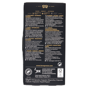 Caffè Espresso Onyx In Capsule Compatibili Nespresso 10pz L'or - Foto 3