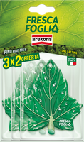 Profumatore Auto Pino Fresca Foglia Arexons Confezione 3 x 2 Profumatore Auto Pino Fresca Foglia Arexons Confezione 3 x 2