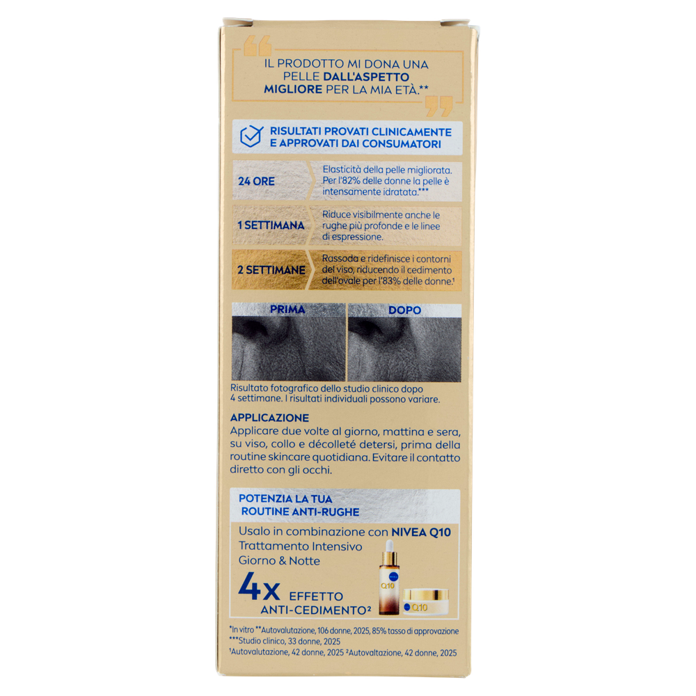 Siero Riparatore 3in1 Collagen Boost Nivea Q10 - Foto 3
