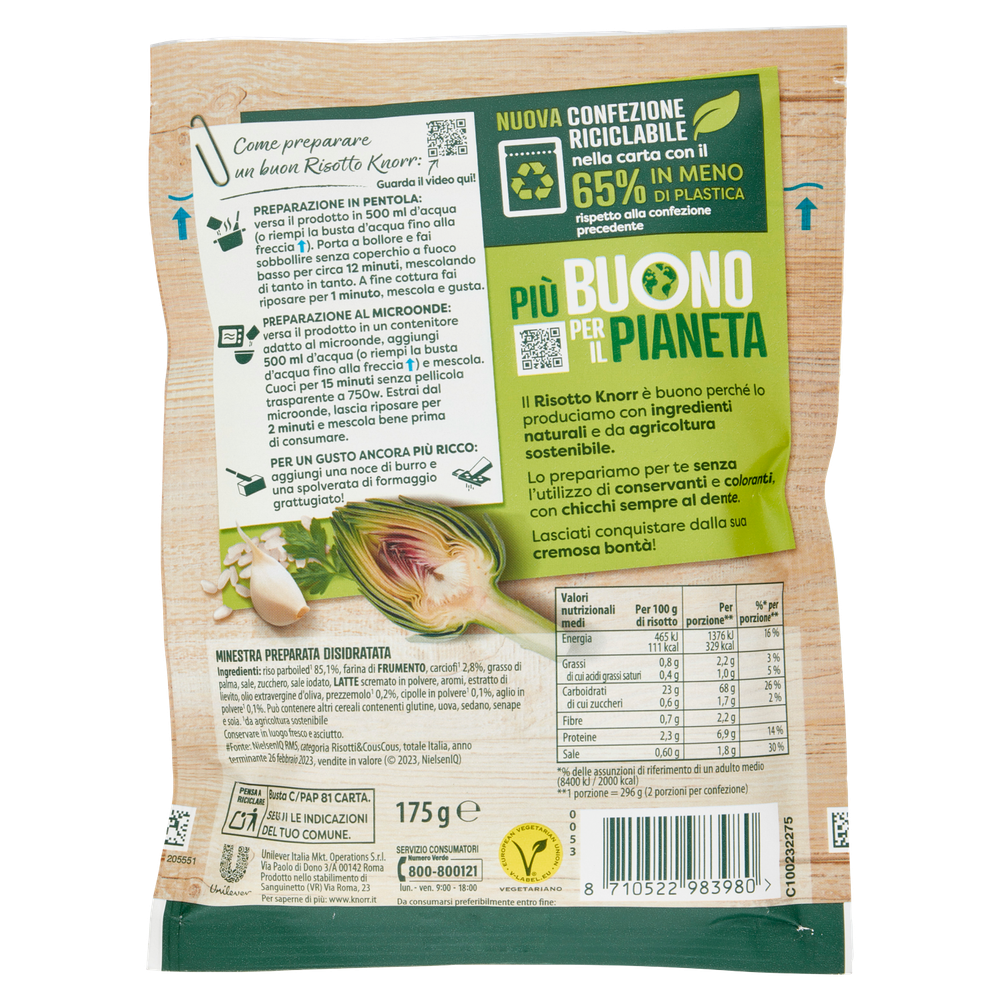 Risotto Ai Carciofi Knorr - Foto 3