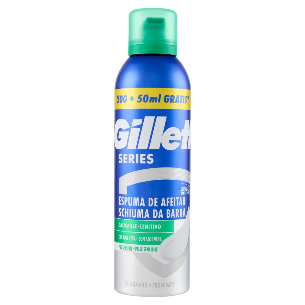 Schiuma Barba Gillette Pelli Sensibili - Foto 1