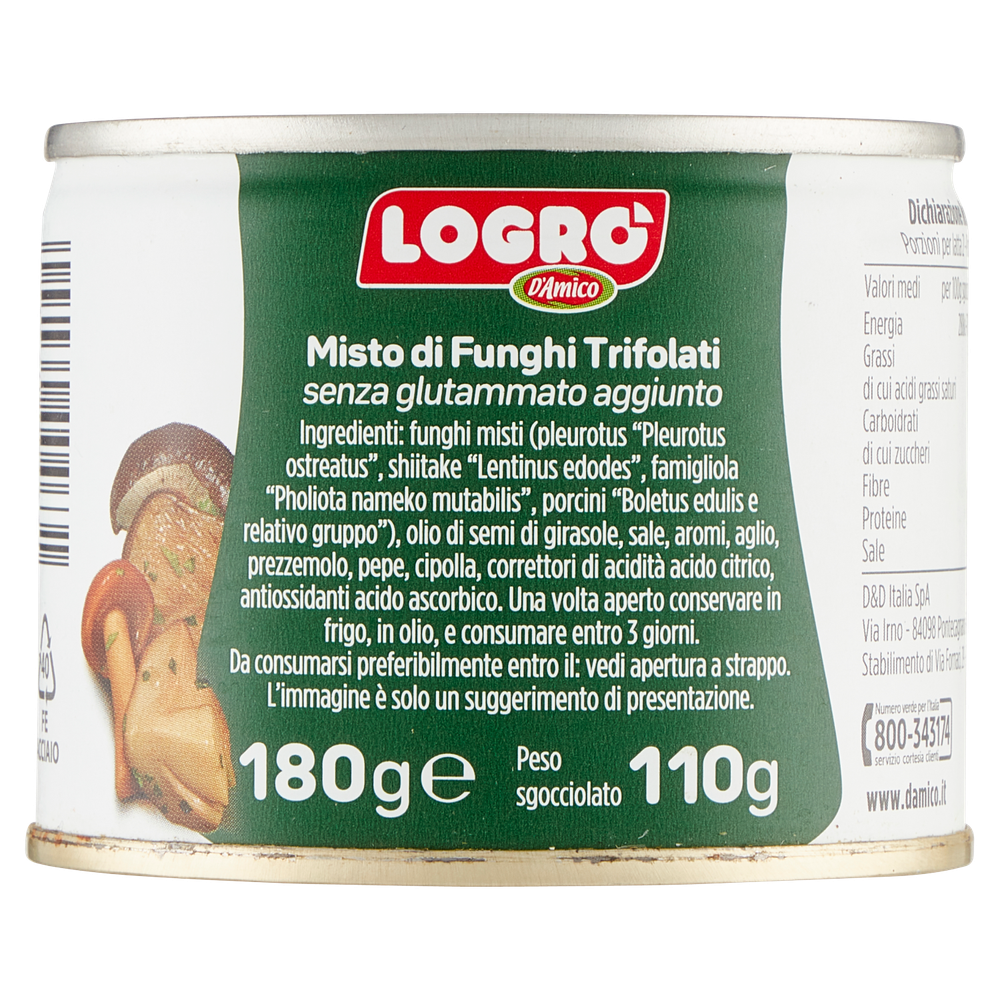 Funghi Trifolati Misto Bosco I Trifolati Logro' - Foto 3