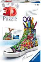 Puzzle 3 d Sneaker Graffiti Ravensburger + 8 anni Puzzle 3 d Sneaker Graffiti Ravensburger + 8 anni