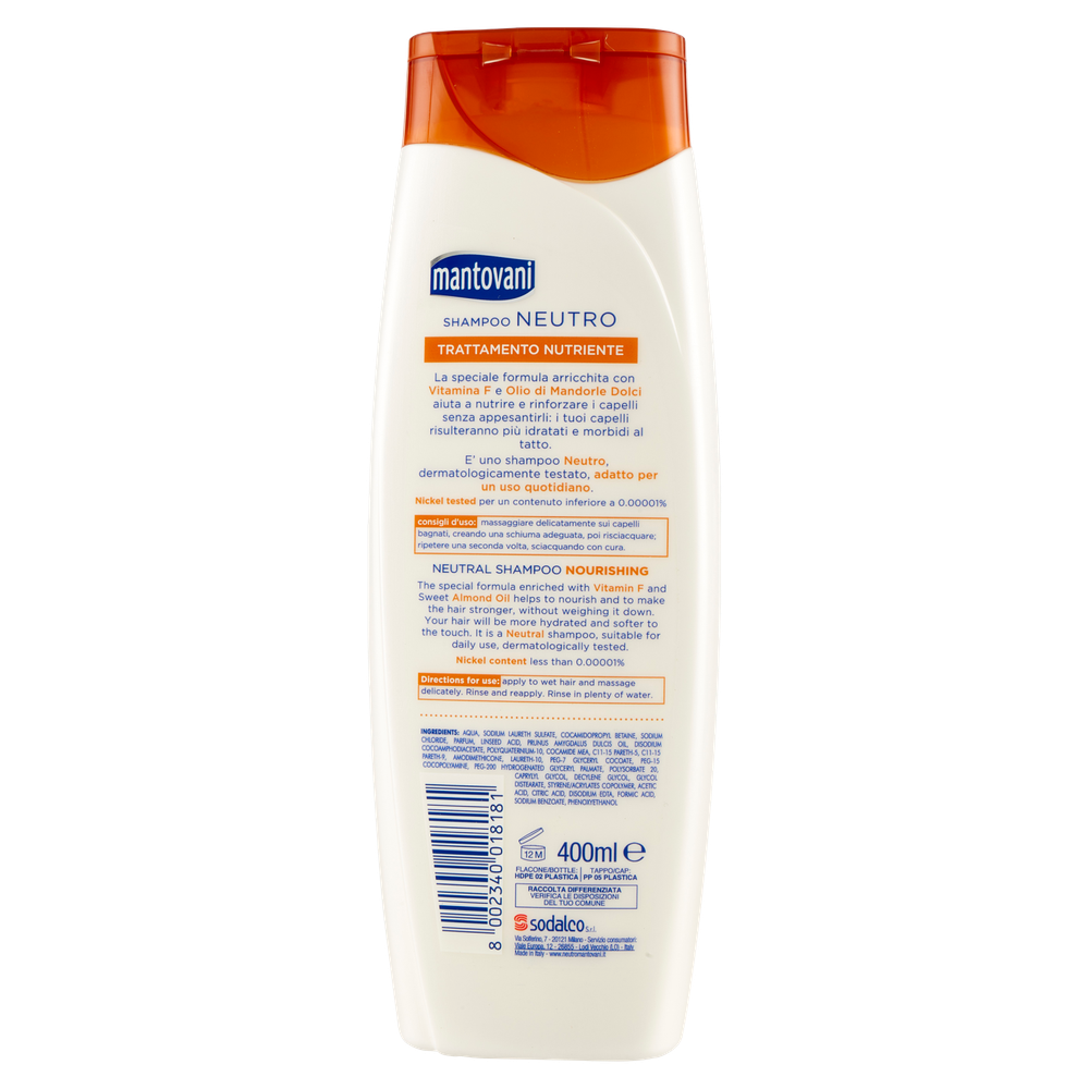 Shampoo Nutriente Mantovani - Foto 3