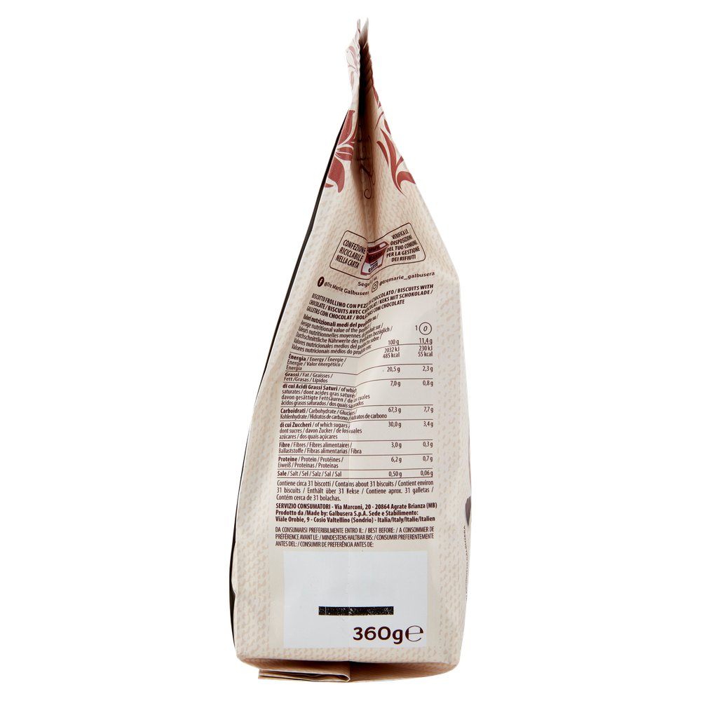 Ancora Uno Frollini Con Pezzi Di Cioccolato Tre Marie