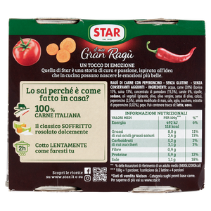 Gran Ragu' Piccante 2x180g Star - Foto 3