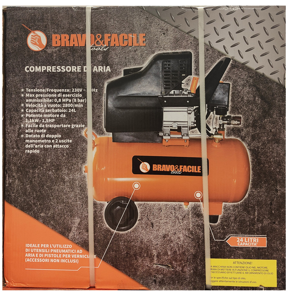 Kit 5 accessori per compressore - BricoBravo