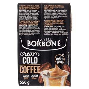 Crema Fredda A Base Di Latte Con Caffè Senza Lattosio Caffè Borbone - Foto 3