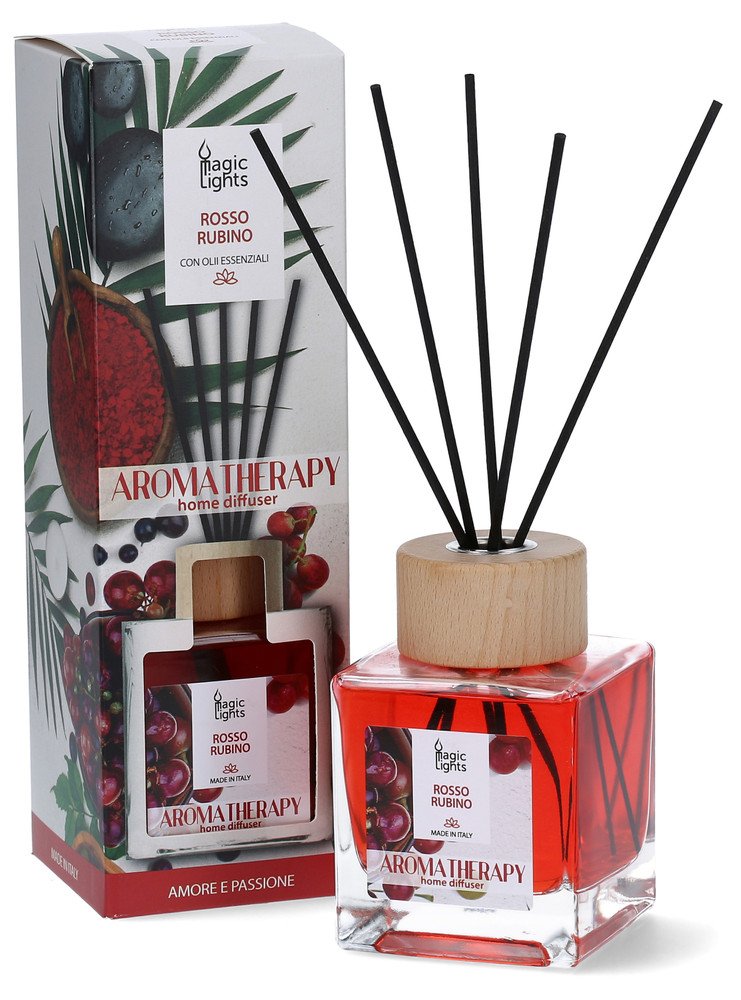Diffusore Aromaterapia Rosso Rubino 250 Ml - Foto 1