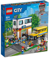 Autobus Giorno Di Scuola Lego City + 6