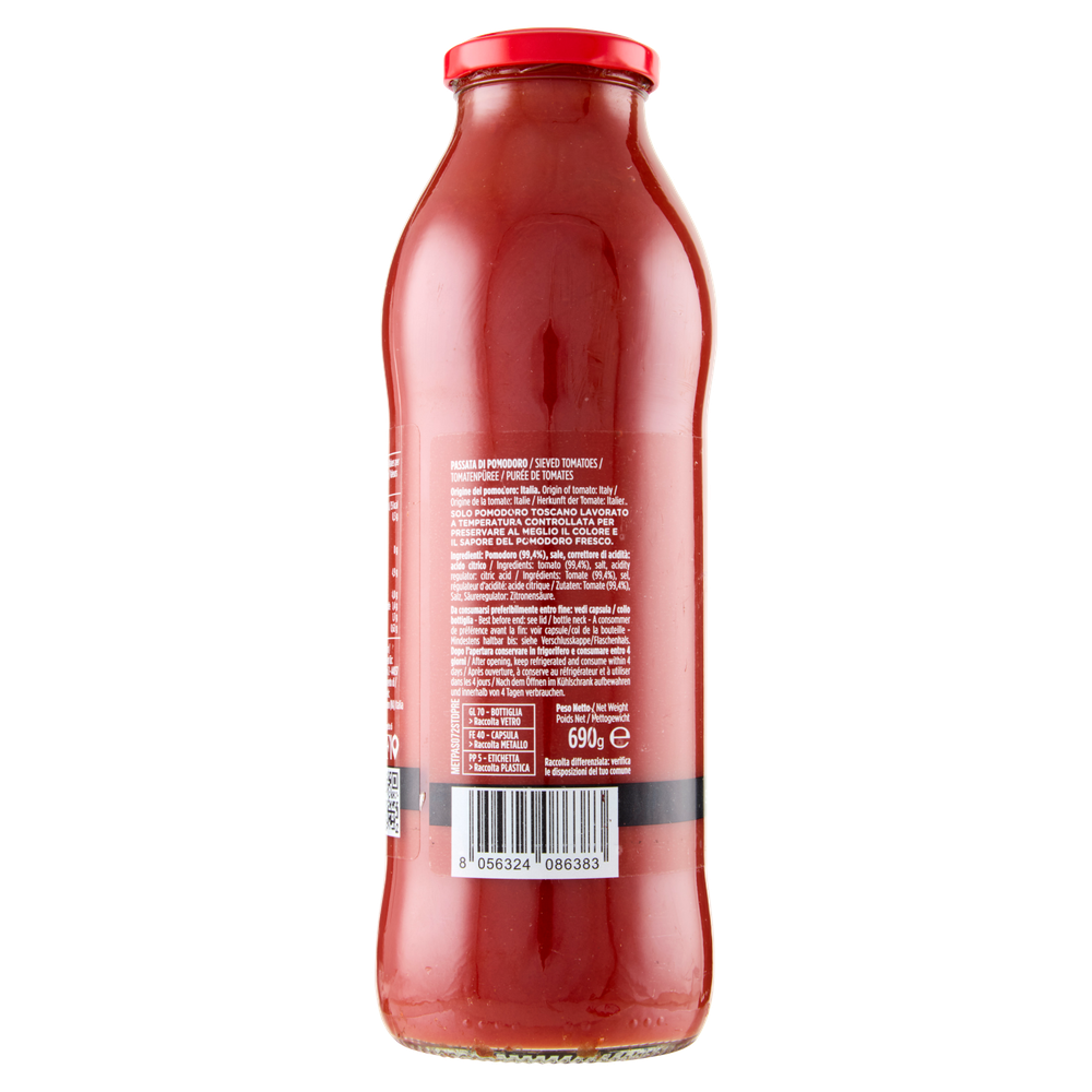 Passata Di Pomodoro 100% Toscano Stagioni D'italia - Foto 2