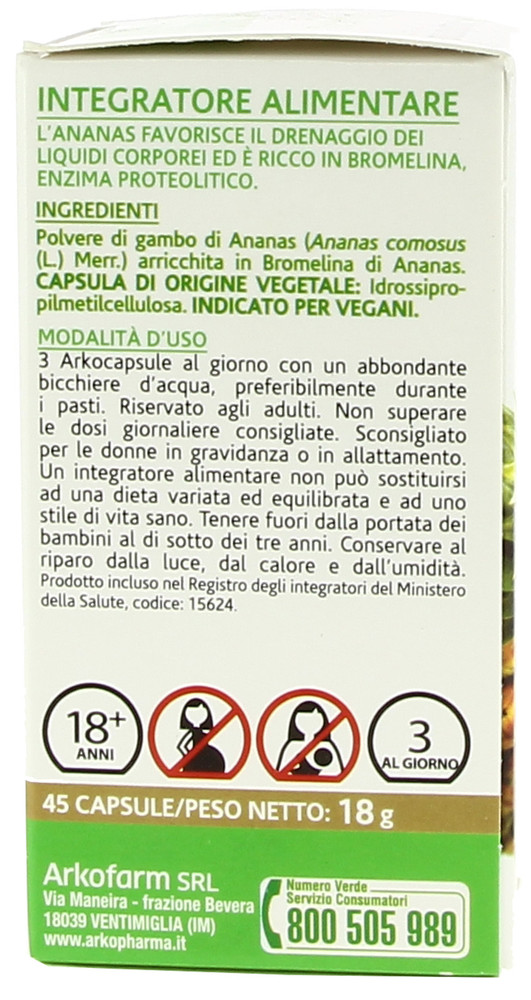 Akocapsule Ananas Gambo Arkopharma - Foto 2