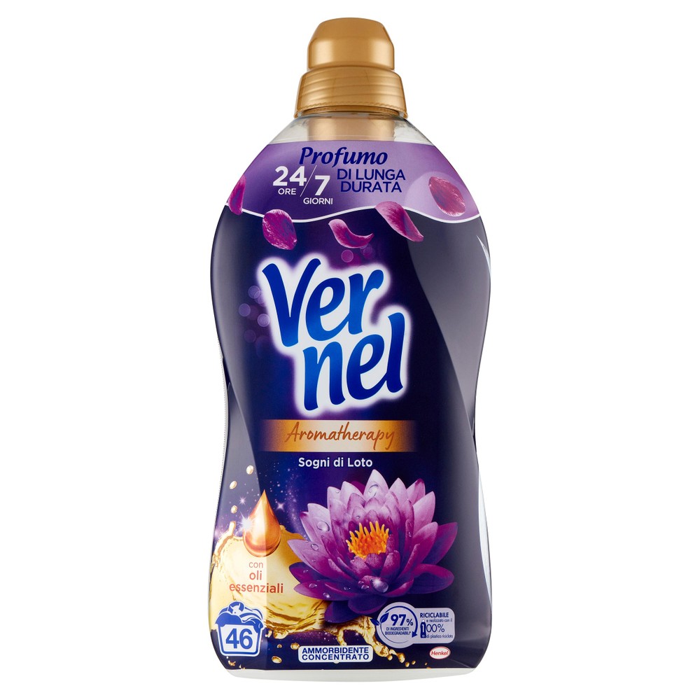 Ammorbidente Lavatrice Aromatherapy Sogni Di Loto 46 Lavaggi Vernel - Foto 1