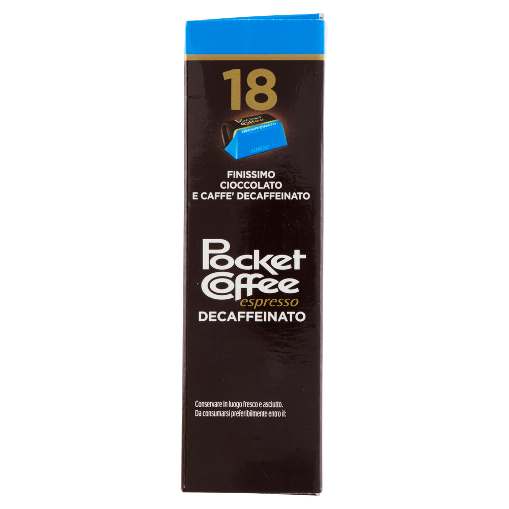 Cioccolatini Con Espresso Decaffeinato 18x12,5g Pocket Coffee - Foto 2
