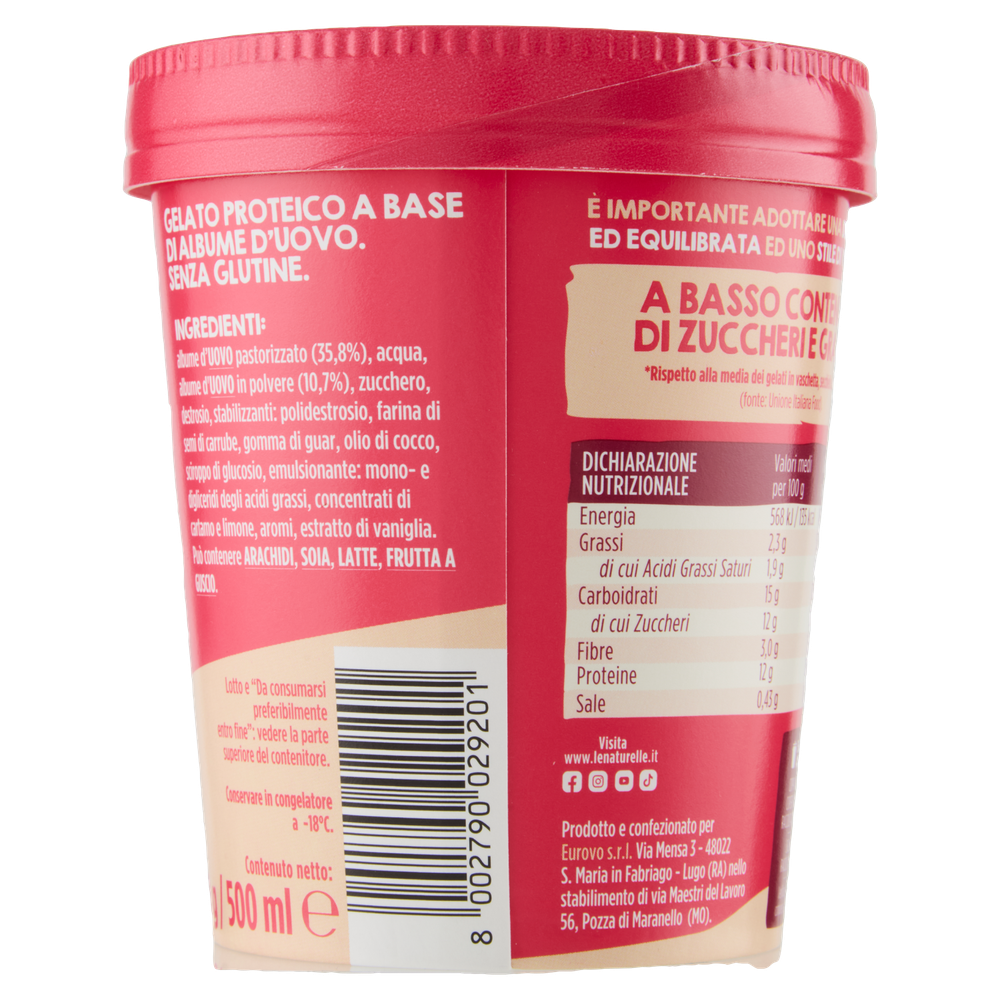 Le Naturelle Gelato Squisito E Leggero A Base Di Albume D'uovo - Foto 3