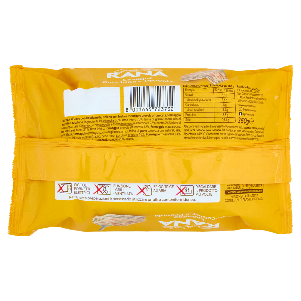 Lasagne Zucchine E Provola Rana - Foto 3