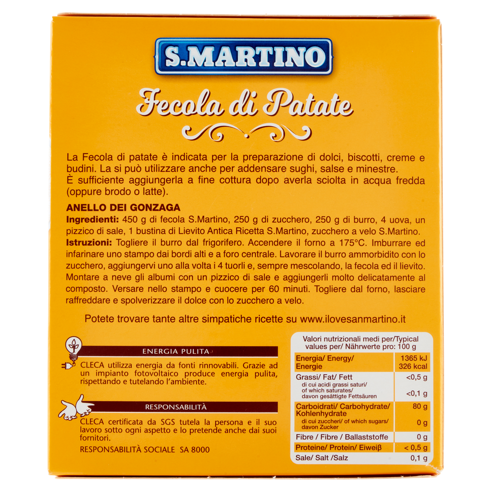 Fecola Di Patate Per Dolci E Salati S.Martino - Foto 3