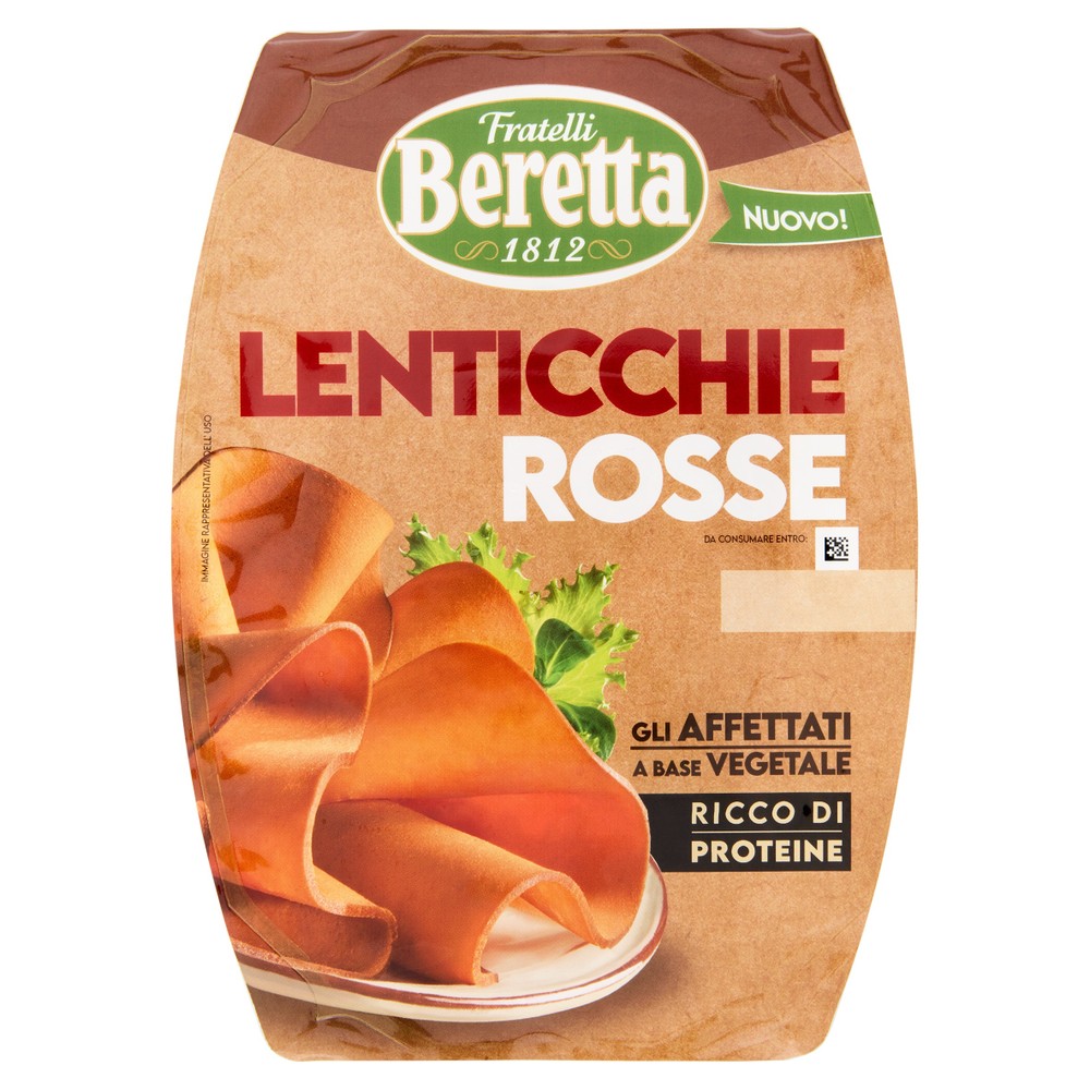 Affettato Vegetale Lenticchie Rosse Beretta - Foto 1