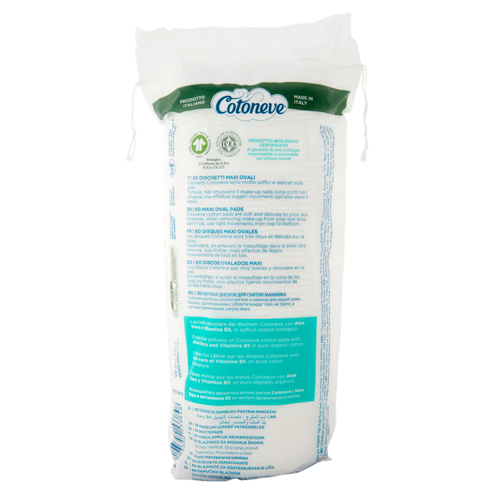 Dischetti Strucco Maxi Aloe Bio Cotoneve - Foto 3
