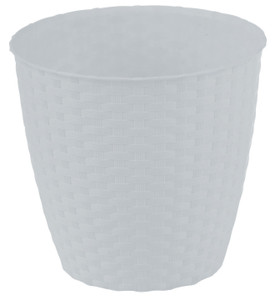 Vaso Natural Diametro 14 Cm Colore Bianco Stefanplast - Foto 1