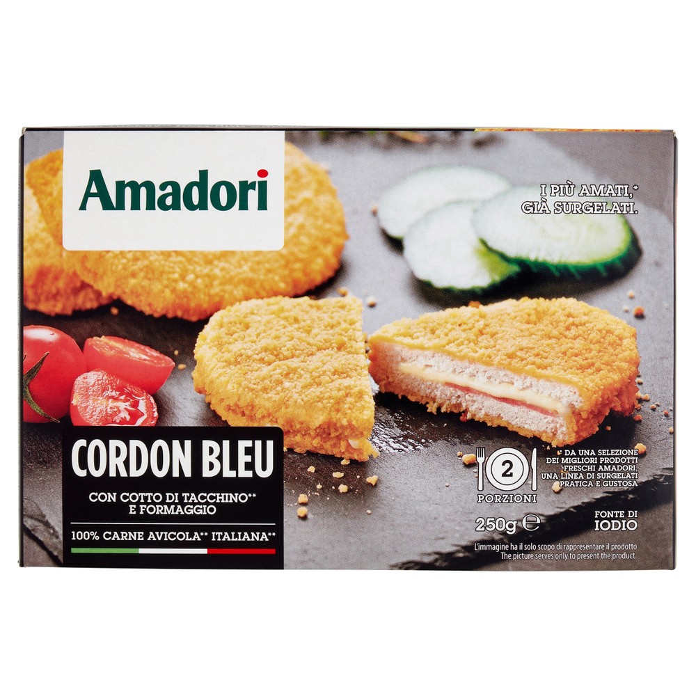Cordon Bleu Surgelato Amadori - Foto 1