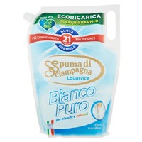 Detersivo Liquido Per Lavatrice Ecoricarica Bianco Puro Spuma 21 lavaggi Detersivo Liquido Per Lavatrice Ecoricarica Bianco Puro Spuma 21 lavaggi
