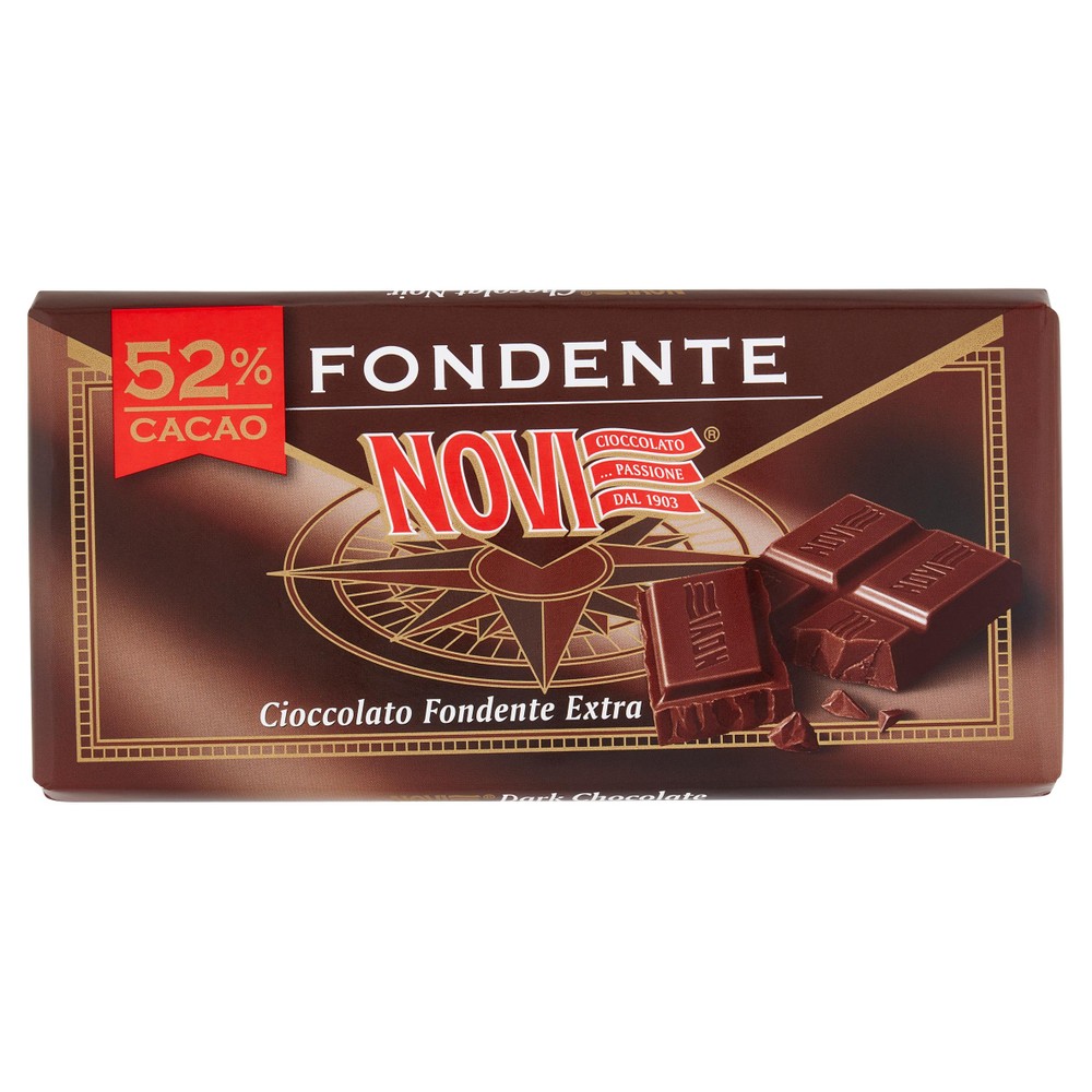 Tavoletta Di Cioccolato Fondente Extra 52% Di Cacao Novi - Foto 1