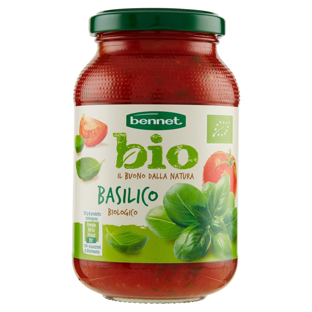 Sugo Al Basilico Biologico Bennet Bio - Foto 1