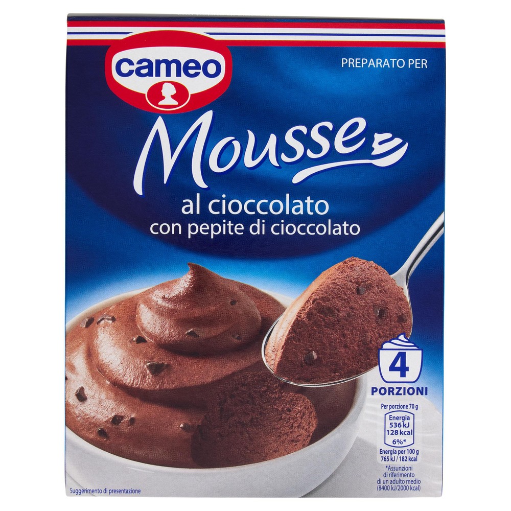 Preparato Per Mousse Al Cioccolato Con Pepite Di Cioccolato Cameo - Foto 1