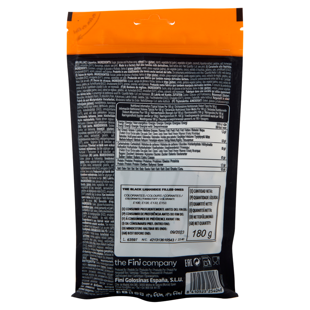 Caramelle Alla Liquirizia Ripiene The Black Liquorice Filled Ones Fini - Foto 3