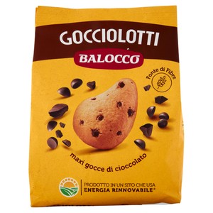 Biscotti Gocciolotti Con Gocce Cioccolato Senza Olio Di Palma Balocco - Foto 1