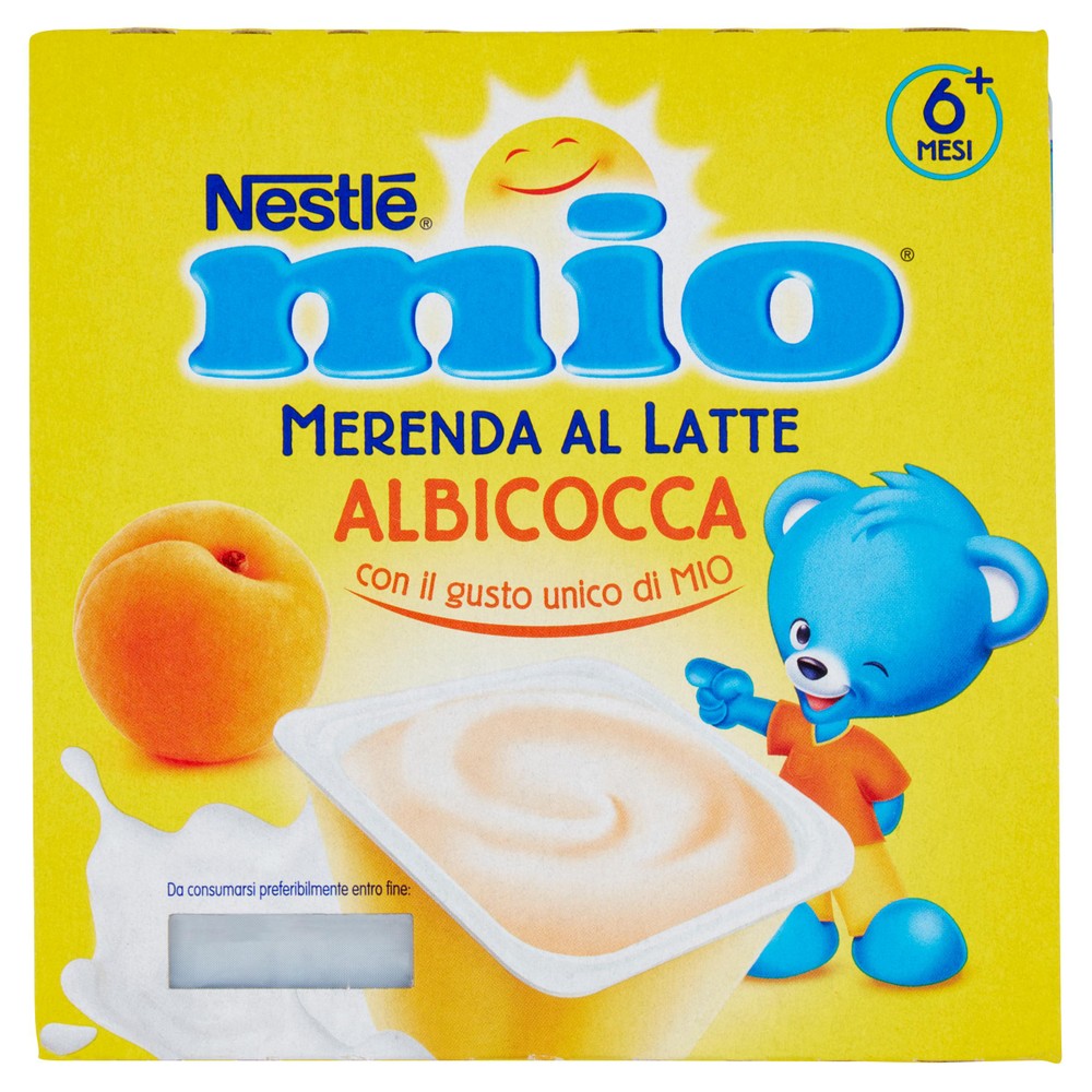Merenda Al Latte Albicocca Nestle' Mio - Foto 1