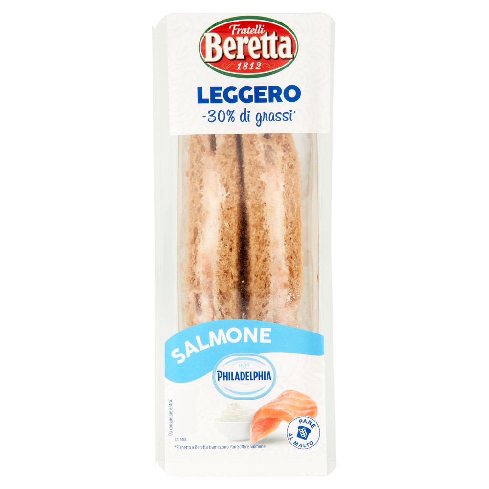 Tramezzino Beretta Piu'salmone E Philadelphia - Foto 1