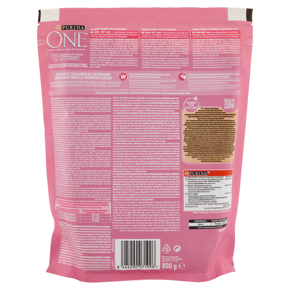 Alimento Secco Per Gatti Pollo  Purina  One Junior - Foto 3