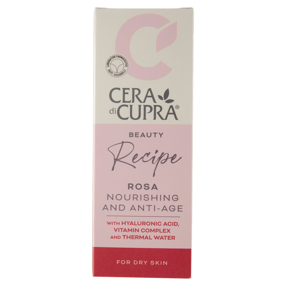 Cera Di Cupra Rosa Viso Con Acido Iarulonico