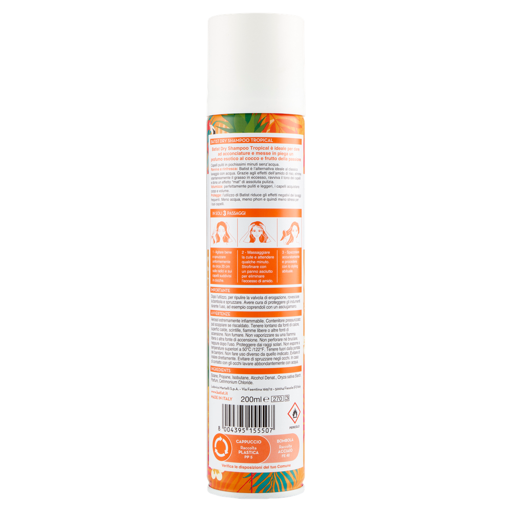 Shampoo Secco Tropical Batist - Foto 3