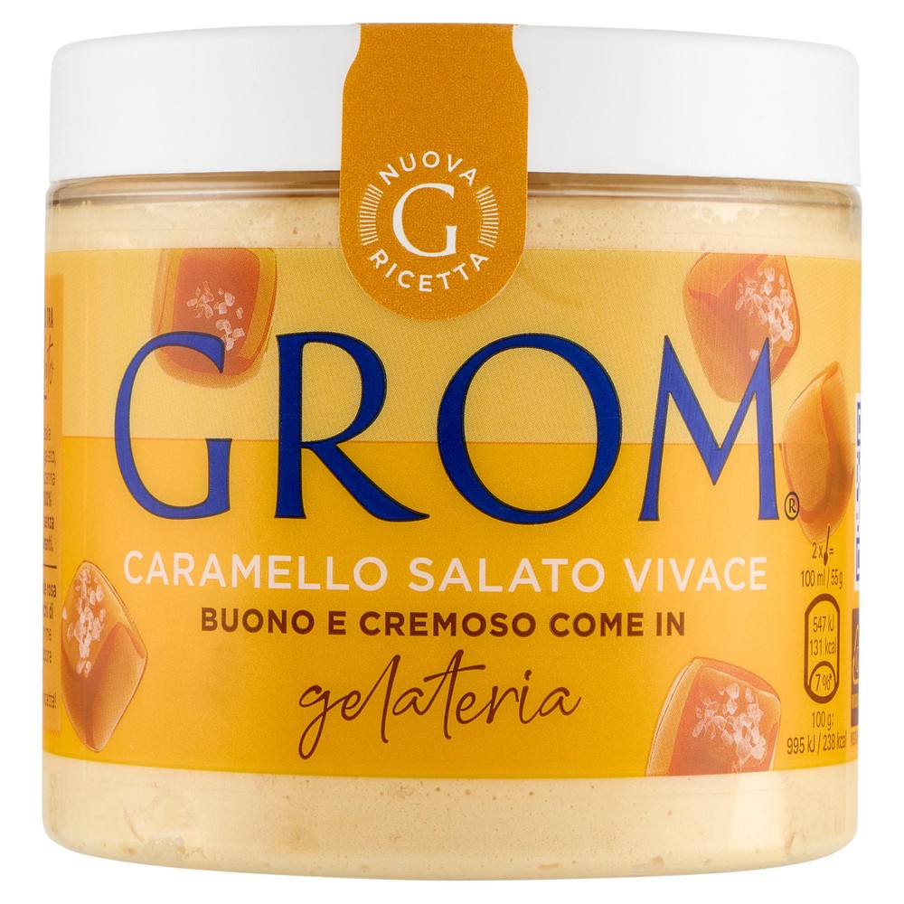 Vaschetto Gelato Caramello Salato Grom - Foto 1