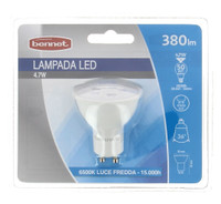 Lampadina A Led Spot 5 w Gu 10 Bennet Luce Fredda Lampadina A Led Spot 5 w Gu 10 Bennet Luce Fredda